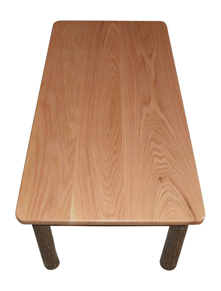 Hickory Solid Wood Coffee Table - Rustic Hickory