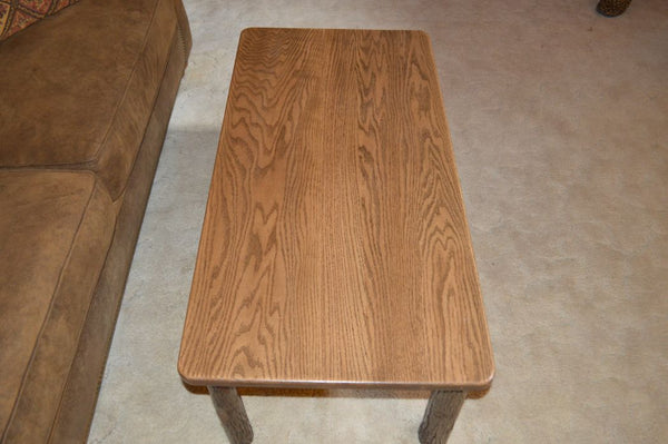 Hickory Solid Wood Coffee Table - Rustic Hickory