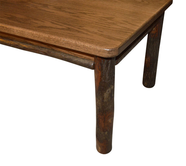 Hickory Solid Wood Coffee Table - Rustic Hickory