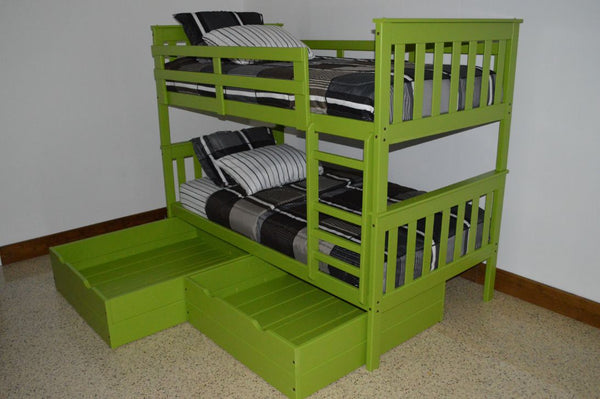 Twin Mission Bed BunkBed Twin/Full