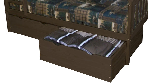 Under Bed Pull-Out Drawers Accessory 2 Piece Twin/Full