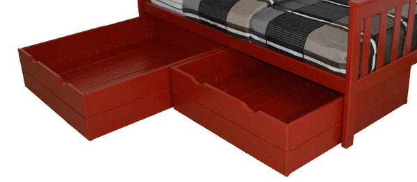 Under Bed Pull-Out Drawers Accessory 2 Piece Twin/Full