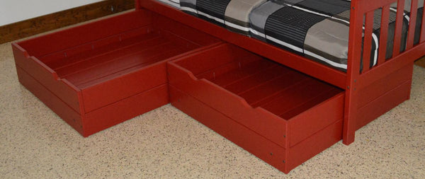 Under Bed Pull-Out Drawers Accessory 2 Piece Twin/Full