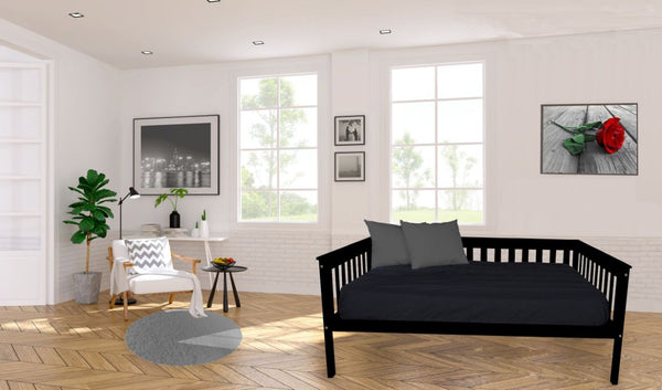 Mission Daybed Freestanding or Hanging Swing Option Twin/Full