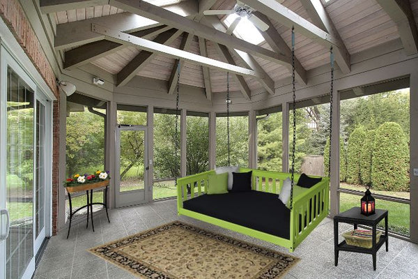 Mission Daybed Freestanding or Hanging Swing Option Twin/Full
