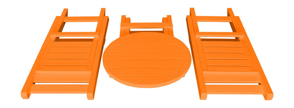 Coronado Folding Bistro Set (Round or Square)