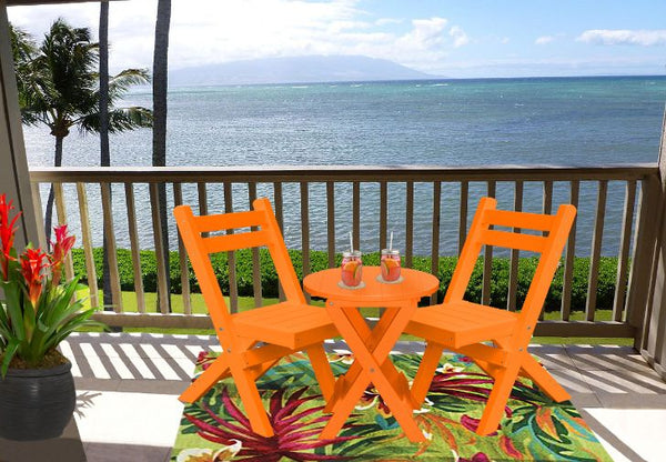 Coronado Folding Bistro Set (Round or Square)