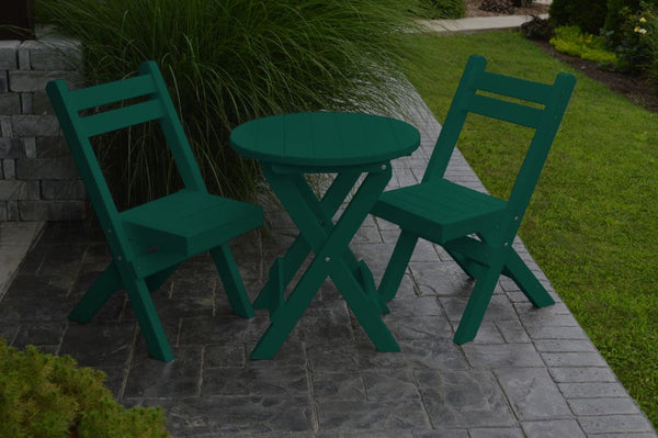 Coronado Folding Bistro Set (Round or Square)