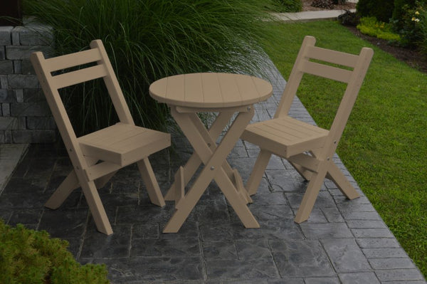 Coronado Folding Bistro Set (Round or Square)