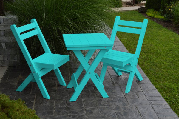Coronado Folding Bistro Set (Round or Square)