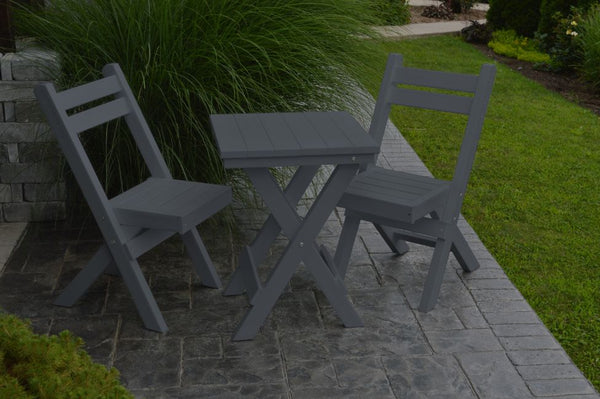 Coronado Folding Bistro Set (Round or Square)