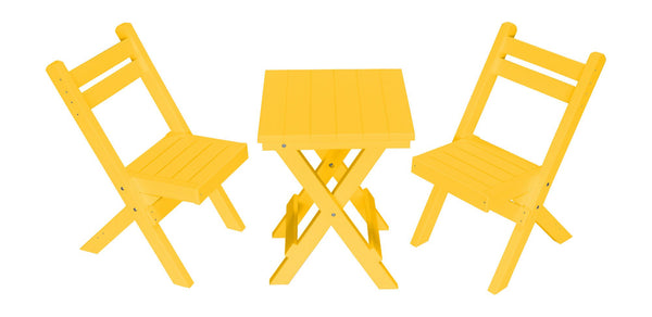 Coronado Folding Bistro Set (Round or Square)
