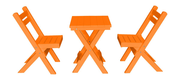 Coronado Folding Bistro Set (Round or Square)