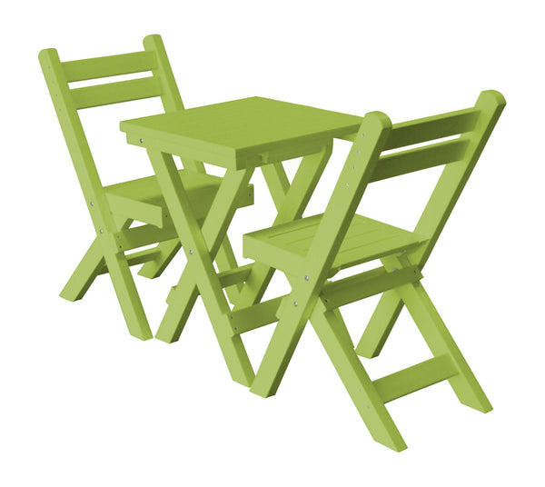 Coronado Folding Bistro Set (Round or Square)