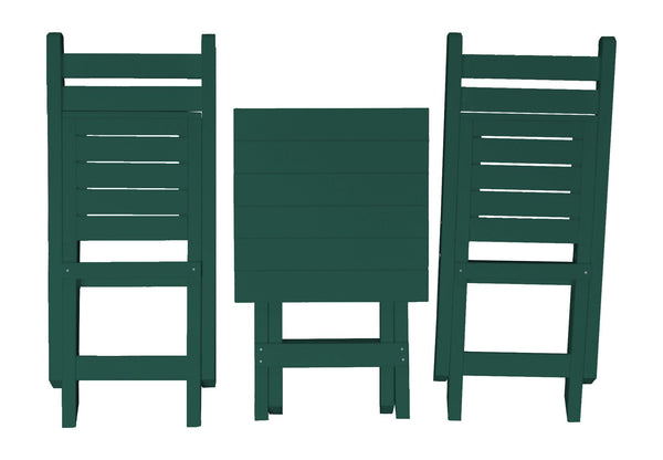 Coronado Folding Bistro Set (Round or Square)