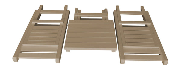 Coronado Folding Bistro Set (Round or Square)