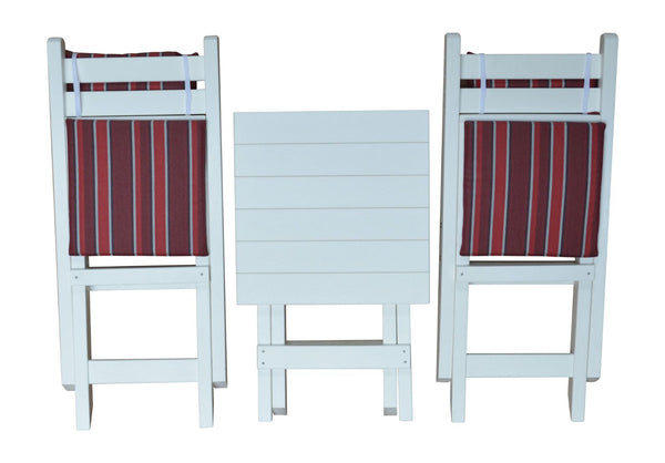 Coronado Folding Bistro Set (Round or Square)