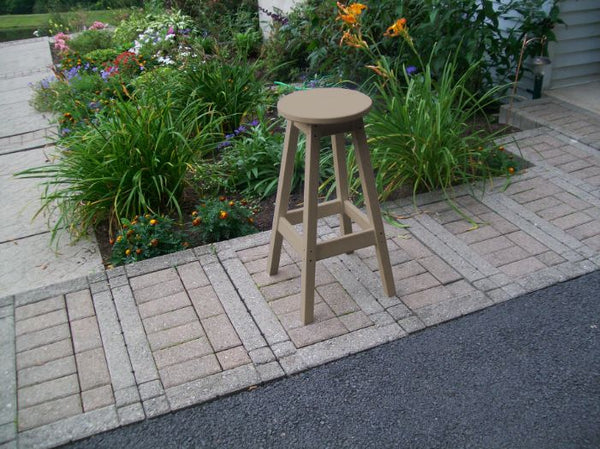 Bar Stool in HDPE Poly Lumber