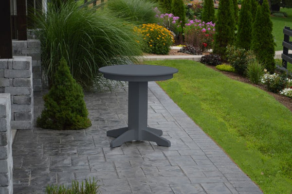 Round or Square Dining Table in HDPE Poly Lumber