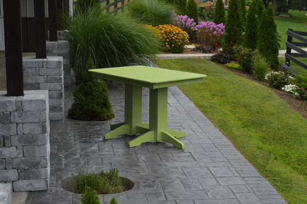 Rectangle Dining Table in Poly HDPE Lumber