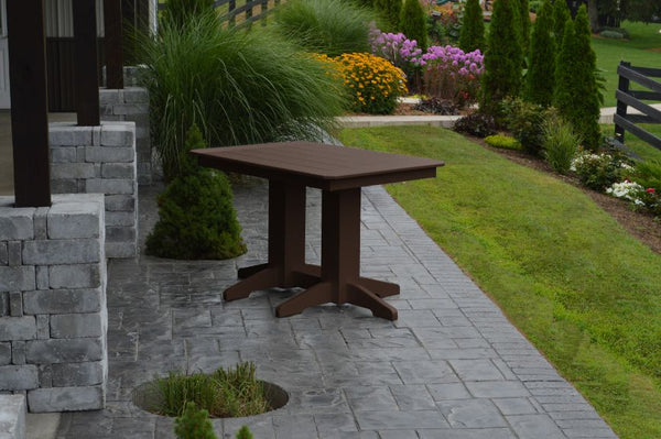 Rectangle Dining Table in Poly HDPE Lumber
