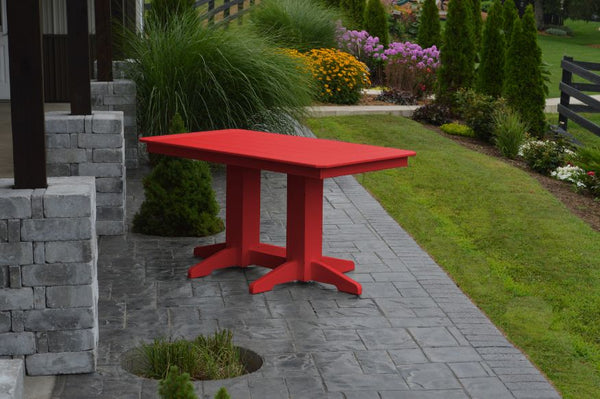 Rectangle Dining Table in Poly HDPE Lumber