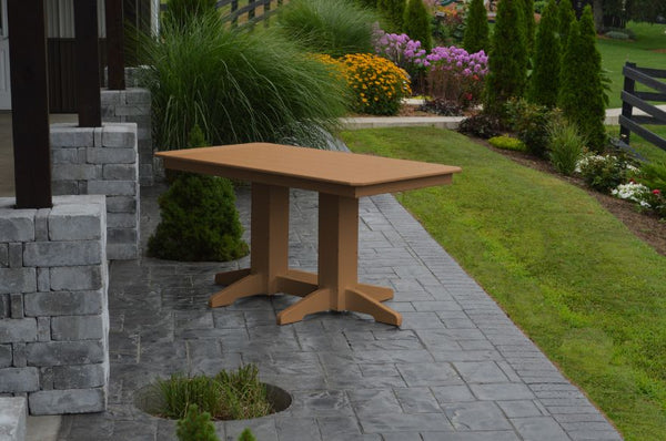 Rectangle Dining Table in Poly HDPE Lumber