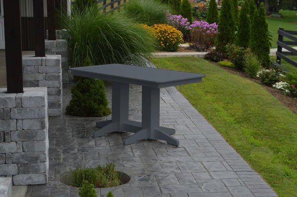 Rectangle Dining Table in Poly HDPE Lumber