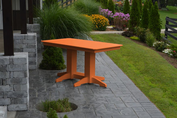Rectangle Dining Table in Poly HDPE Lumber