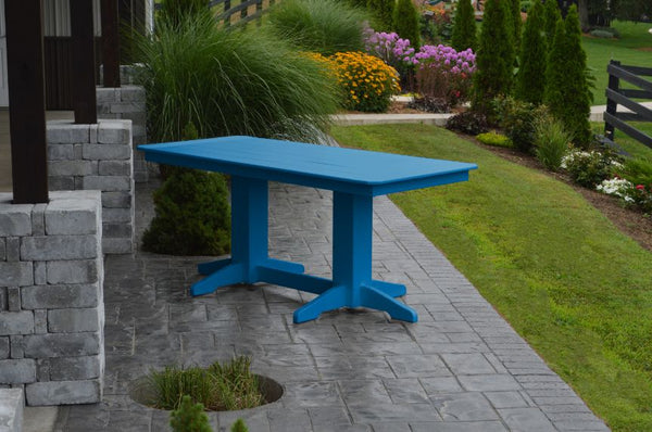 Rectangle Dining Table in Poly HDPE Lumber
