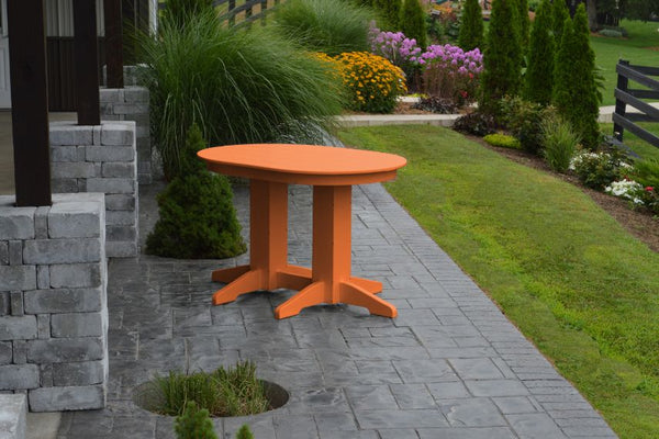 Rectangle Oval Dining Table