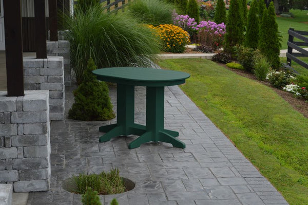 Rectangle Oval Dining Table