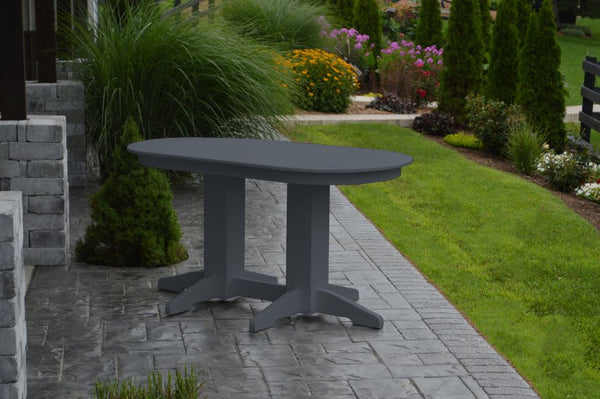 Rectangle Oval Dining Table