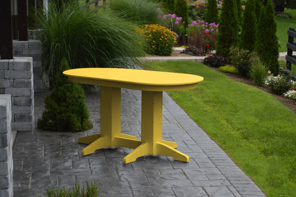 Rectangle Oval Dining Table