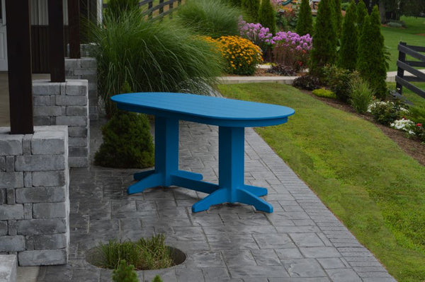 Rectangle Oval Dining Table