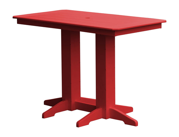 Rectangle Bar Table Custom Colors