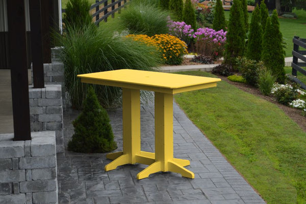 Rectangle Bar Table Custom Colors