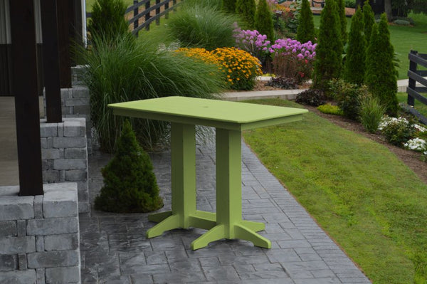 Rectangle Bar Table Custom Colors