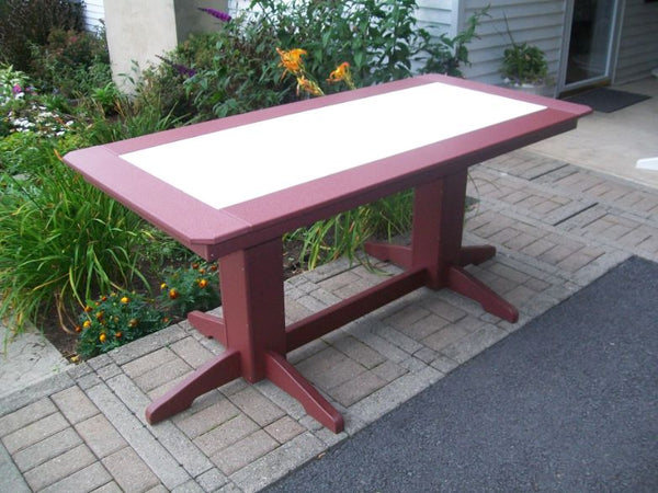 Rectangle Bar Table Custom Colors