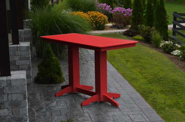 Rectangle Bar Table Custom Colors