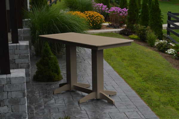 Rectangle Bar Table Custom Colors