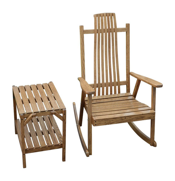 Bent Oak Rocker