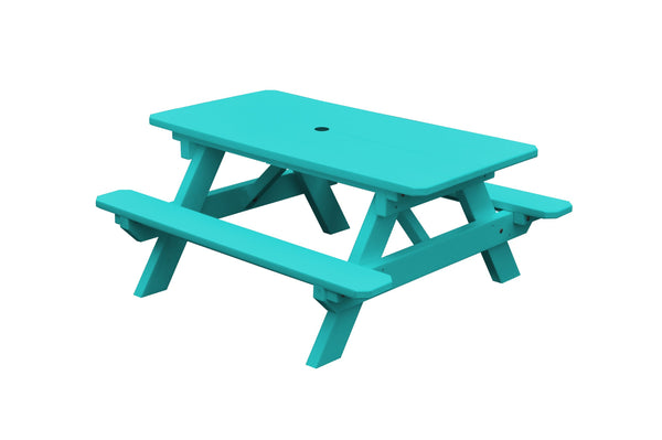 Kids Outdoor Table in HDPE Lumber