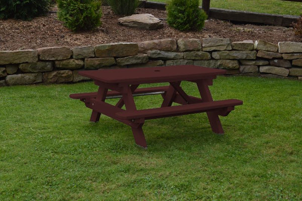 Kids Outdoor Table in HDPE Lumber