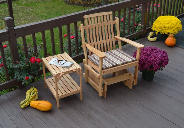 Bent Oak Glider Chair