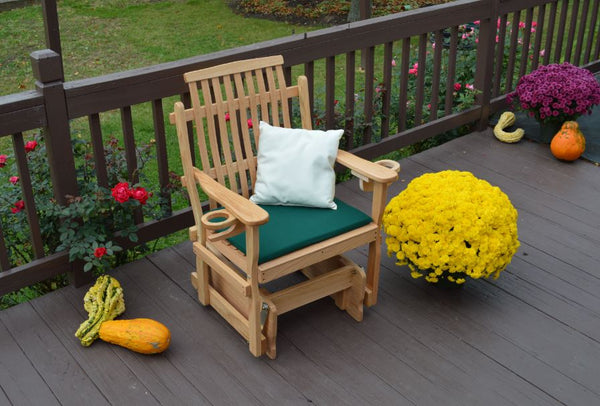 Bent Oak Glider Chair