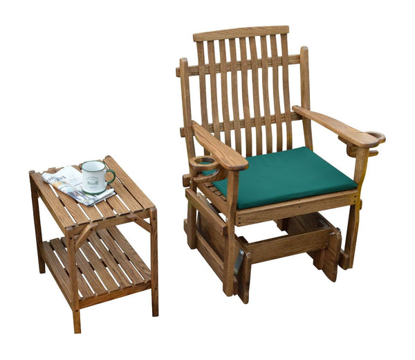Bent Oak Glider Chair