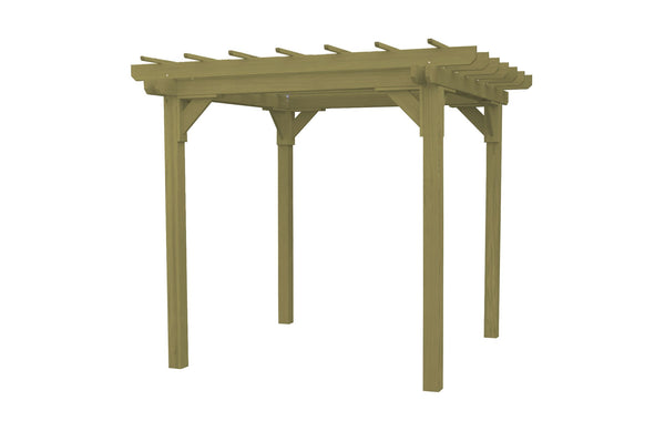 Bradford Pergola with Swing Hangers