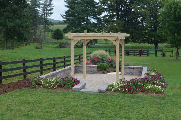 Bradford Pergola with Swing Hangers