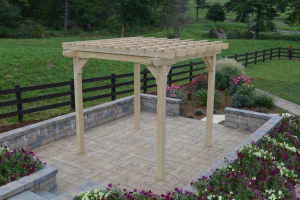 Bradford Pergola with Swing Hangers